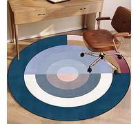 EYZO Tappeto Salvapavimento, Tappetino per Sedia da Ufficio Gaming, Protezioni per Il Pavimento della Sedia, Tappetino per Sedia da Computer per Soggiorno, Tappetino per Pavimenti Rotondo 90 cm