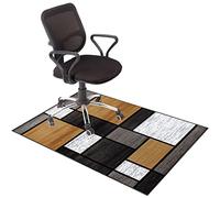 EYZO Tappeto Sedia Gaming Ufficio Tappeto per Sedia da Computer con Ruote Tappeto sotto Sedia Rotelle Tappeto Gaming Pavimento per Pavimenti in Legno Duro Tappetino Protettivo Tappeto 80 × 120 cm