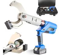 EZ-85C - Tagliacavi idraulico a batteria da 18 V, 60-250 KN per fili di rame e alluminio da 30-135 mm, utensile da taglio elettrico per funi metalliche con display a LED e batteria ricaricabile