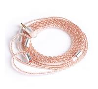 EZ EAR KBEAR Cavo di aggiornamento per auricolari, 4N ad alta purezza, migliora il suono del cavo di ricambio per cuffie ES4 ZST ZSN C10 C04 AS10 ZS10 C12 (2 pin, 3,5 mm, mic)