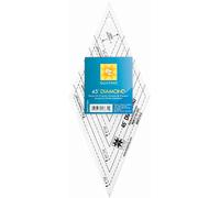 EZ Quilting Modello in Acrilico diamantato a 45°