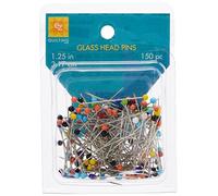 EZ Quilting - Spilli con testine di Vetro, 150 Pezzi
