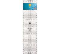 EZ Quilting 882670141A 6,5 x 61 cm Righello Acrilico Modello, Bianco, 6.5x24