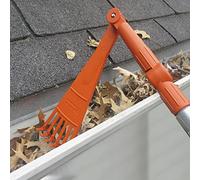 EZ Smart Mini rastrello, ideale per rimuovere foglie e rami da tetti, grondaie e altre aree fuori portata dove si accumulano detriti.