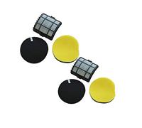 EZ SPARES Ricambio per filtro Bisel 12118, per aspirapolvere Powerglide, kit di filtri sollevabili Confronta con attacco Hepa per aspirapolvere 160-1972, 160-1973, 160-1974, 1601974, 1603437, 2763