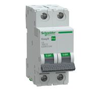 EZ9F57206 Interruttore di sovracorrente 230/400VAC Nomina: 6A Poli: 2 per gui...