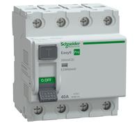 EZ9R 40A/300MA/A INTERRUTTORE DIFFERENZIALE 4P 40A EZ9R89440