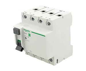 EZ9R49425 Interruttore RCD Nome: 25A IDiff: 30mA Polo: 4 400VAC IP20 1-35mm² ...