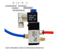 EZAGBPJK 3V210-08 Elettrovalvola pneumatica a 3 vie e 2 posizioni, valvola magnetica for aria e gas, raccordi for tubi flessibili perfection(3V210 08 DC24V,8mm fittings)