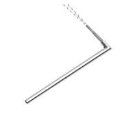 EZAGBPJK Elemento riscaldante for riscaldatore a cartuccia da 10 mm, 220 V, asta ad aria calda in acciaio inossidabile angolo retto perfection(250W L100MM)