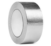 EZAGBPJK Nastro Adesivo in Alluminio e Fibra di Vetro, 2 Pezzi, Materiale Riflettente, Autoadesivo(2pcs 3cm 5m)