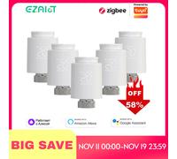 EZAIOT Tuya ZigBee Smart TRV Valvola termostatica Termostato Attuatore radiatore Regolatore di temperatura Voce Alexa Google Home Alic