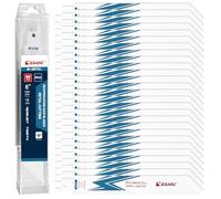 EZARC Confezione da 25 lame alternate bimetalliche in cobalto per taglio di metalli sottili, lame per sega a sciabola da 150mm, 18TPI R622PT