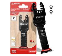 EZARC Lama oscillante bimetallica ad arco, lame oscillanti per seghe oscillanti giapponesi extra lunghe da 2-11/16", per tagli netti in legno duro e plastica, lame universali per utensili multipli