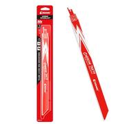 EZARC Lama per sega a sciabola in carburo di tungsteno per taglio rapido e preciso per metallo spesso, ghisa, acciaio legato, 300 mm, 8 TPI, 1 pezzo, R1278HM