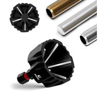 EZARC Strumento per smussatura esterna e sbavatura, punta in carburo di tungsteno, utensili per rimuovere sbavature, gambo a sgancio rapido, adatto per 9/16"-1-3/8" (14mm-35mm)