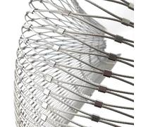 EZAYMSNY Griglia in acciaio inox, per topi di lepre, rete metallica per voliera, 150 cm di altezza, 5 m, maglia fine per balcone, giardino, recinzione di vimini, protezione versatile (1,5 x 5 m)
