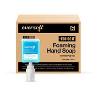 EZbrnd Eversoft ESO-001T - Cartuccia di ricarica per sapone in schiuma Puprose, 1000 ml x 6 pezzi
