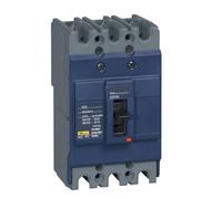 EZD100E-100A EZD100E3100N 3P | 100A | 100A | 25kA Interruttore automatico di protezione della distribuzione in custodia di plastica EZD