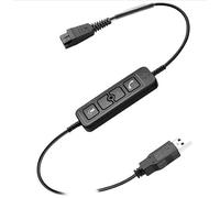 Ezdirect - Cavo USB-A QD per cuffie Jabra Ezlight compatibile Teams - EZD-USB007-A