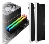 EZDIY-FAB 5V ARGB Memory Cooler DDR Dissipatore di calore per PC DIY Game MOD DDR3 DDR4 (compatibile con ASUS Aura Sync, GIGABYTE RGB Fusion e MSI Mystic Light Sync)-2 Pack-PI061