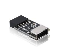 EZDIY-FAB Adattatore USB 2.0 a 3.1/3.2 Type-C, Estende Porte USB Pannello Frontale PC