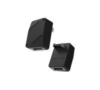 EZDIY-FAB Adattatore USB 3.2 Gen 2 Type-E a 90 gradi a forma di L, convertitore di intestazione USB-C per scheda madre per pannello frontale, tipo E maschio a femmina, supporta USB 3.2 Gen 2 (10 Gbps