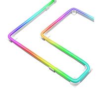 EZDIY-FAB Rainbow LED strip-1m Premium Indirizzabile Kit Striscia di LED per PC 5V ARGB Scheda Madre Sync,Aggiornato con 3-Kinds Montaggio Clips-1X 1M/39.3in Liscia Striscia di Illuminazione