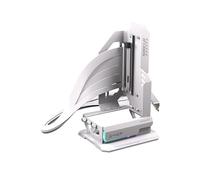 EZDIY-FAB Shield ARGB Supporto verticale per GPU con cavo riser PCIe 5.0, staffa verticale GPU Supporto RTX serie 50, angolo regolabile a 20 gradi, installazione magnetica e slot ventola