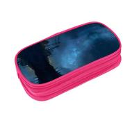 EZDLOWVBA Astuccio con stampa cielo notturno per ragazzi e ragazze, grazioso astuccio con cerniera per studenti astuccio per figlia figlio astuccio da scrivania, rosa, taglia unica, Beauty Case
