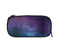 EZDLOWVBA Astuccio per matite con stampa interstellare con universo con stelle e galassia, per ragazzi e ragazze, grazioso astuccio con cerniera per studenti, astuccio per figlia, figlio, astuccio da