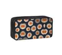 EZDLOWVBA Astuccio per matite portatile con stampa a margherita, per studenti, per bambini, astuccio per cancelleria, custodia con capacità