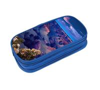 EZDLOWVBA Beauty Grand Canyon - Astuccio con stampa, per ragazzi e ragazze, grazioso astuccio con cerniera per studenti, astuccio per figlia, figlio, astuccio da scrivania, Blu, Taglia unica, Beauty