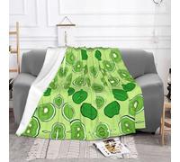 EZDLOWVBA Coperta in pile con stampa di uccelli kiwi, per divano e letto, accogliente, morbida, leggera, calda, per tutte le stagioni