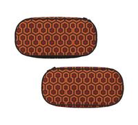 EZDLOWVBA Shining Overlook - Astuccio per matite con stampa, per ragazzi e ragazze, grazioso astuccio con cerniera, per studenti, per figlia, figlio, scrivania, Nero , Taglia unica, Beauty Case