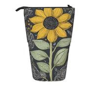 EZDLOWVBA You are My Sunflower Print Stationery Bag per ragazzi e ragazze, supporto portamatite con cerniera, astuccio telescopico, studenti e ufficio scuola media