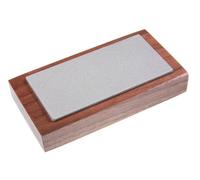 Eze-Lap Diamante Pietra per Affilare 5.1cm x 10.2cm Grezzo 250G su Un Noce Piedi