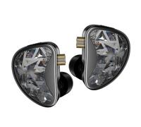 EZEAR KZ AS24 - Auricolari in-ear, 12 unità BA su ogni lato, auricolari KZ Monitor HiFi IEM, per musicisti IEM, bassi profondi, adatti per Bass Pop ACG (versione Super Bass, senza microfono)