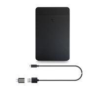 ezekers Hard disk esterno portatile ultra sottile da 320 GB, USB 3.0, USB C, compatibile con PC, Mac, laptop, Xbox, Xbox One, PS4 e PS5, iPhone 15 e 16, Android (Samsung, Sony)