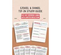 Ezekiel & Daniel Chapter-by-Chapter Tip-In Bible Study Guide: Cut-Out Reference Cards with Chapter Reflections