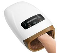 Ezencon Massaggiatore manuale con calore e compressione per artrite e tunnel carpale, dolore alle mani, celiever 2024 (Y18C-1 bianco)