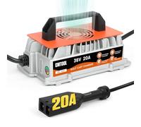 EZGO - Caricatore per carrello da golf, 36 Volt, 20 A, 36 Volt, caricabatterie per carrello da golf, EZGO TXT 1250 W 36 V, caricabatterie per carrello da golf EZ GO D Style Plug Smart IP67
