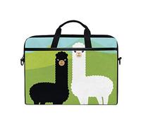 Ezioly Alpacas in love di custodia borsa Sleeve per 35,6 cm a 39,1 cm di