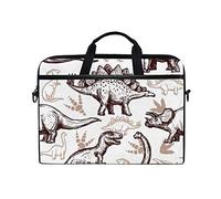 Ezioly dinosauri disegno impronte di custodia borsa Sleeve per 35,6 cm a 39,1 cm di