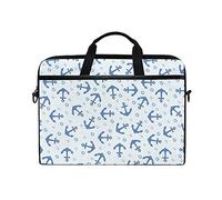 Ezioly Sea marine Anchor laptop messenger bag custodia tracolla per 35,6 cm a 39,1 cm di