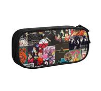 EZKYZTLW Organizer per astuccio per matite Pink Rainbow Floyd di grande capacità con scomparti Borsa per penna Borsa per trucco multifunzione per donna