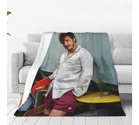 EZKYZTLW Pedro Star Pascal Coperte e plaid Morbida microfibra accogliente e calda per divano, camera da letto, soggiorno, 40"x30"