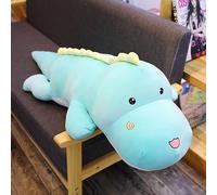 EZLAM 60-120 cm Simpatico Dinosauro Cuscino Ragazzo Modello Bambola Lungo Peluche Ragdoll Bambola Ragazza Che Dorme sul Letto con Le Gambe 120 cm Simpatico Dinosauro Blu