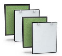 EzLfGre Confezione da 2 filtri HEPA di ricambio H13 adatti per purificatore d'aria PURO XYGEN P500, filtro EzLfGre 4 in 1 adatto per purificatore d'aria KVV Sdf 001 002, filtro EzLfGre adatto per