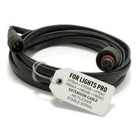 EZLightsGroup Cavo prolunga da 3 m, appositamente progettato per Govee Permanent Outdoor Lights Pro (H706A, H706B, H706C) - Connettore cavo a 3 pin per tettuccio e grondaia, colore: nero